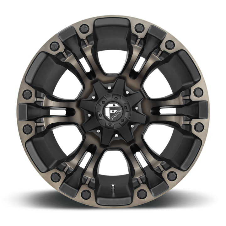 Felga aluminiowa D569 VAPOR Matte Black Double Dark Tint FUEL - ujęcie 2