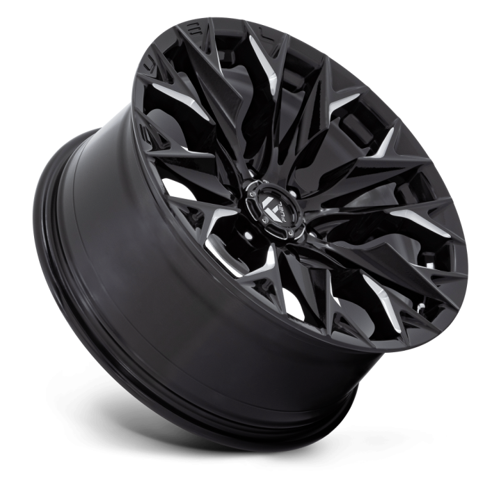 Felga aluminiowa D803 FLAME Gloss Black Milled FUEL - ujęcie 2