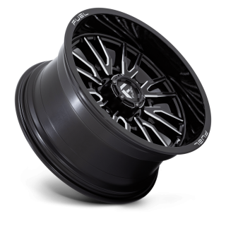Felga aluminiowa D761 CLASH Gloss Black Milled FUEL - ujęcie 2