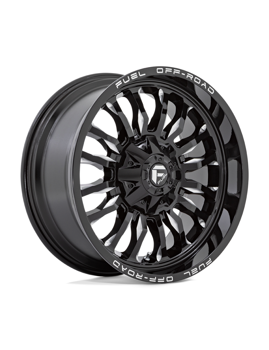 Felga aluminiowa D795 ARC Gloss Black Milled FUEL