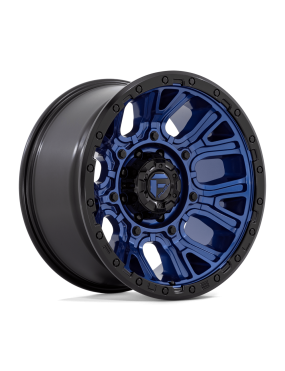 Felga aluminiowa D827 TRACTION Dark Blue W/ Black Ring FUEL