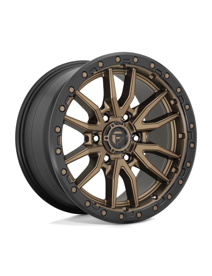 Felga aluminiowa D681 REBEL Matte Bronze Black Bead Ring FUEL