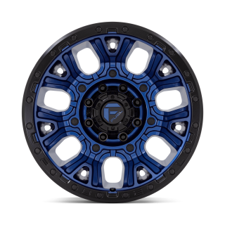 Felga aluminiowa D827 TRACTION Dark Blue W/ Black Ring FUEL - ujęcie 2