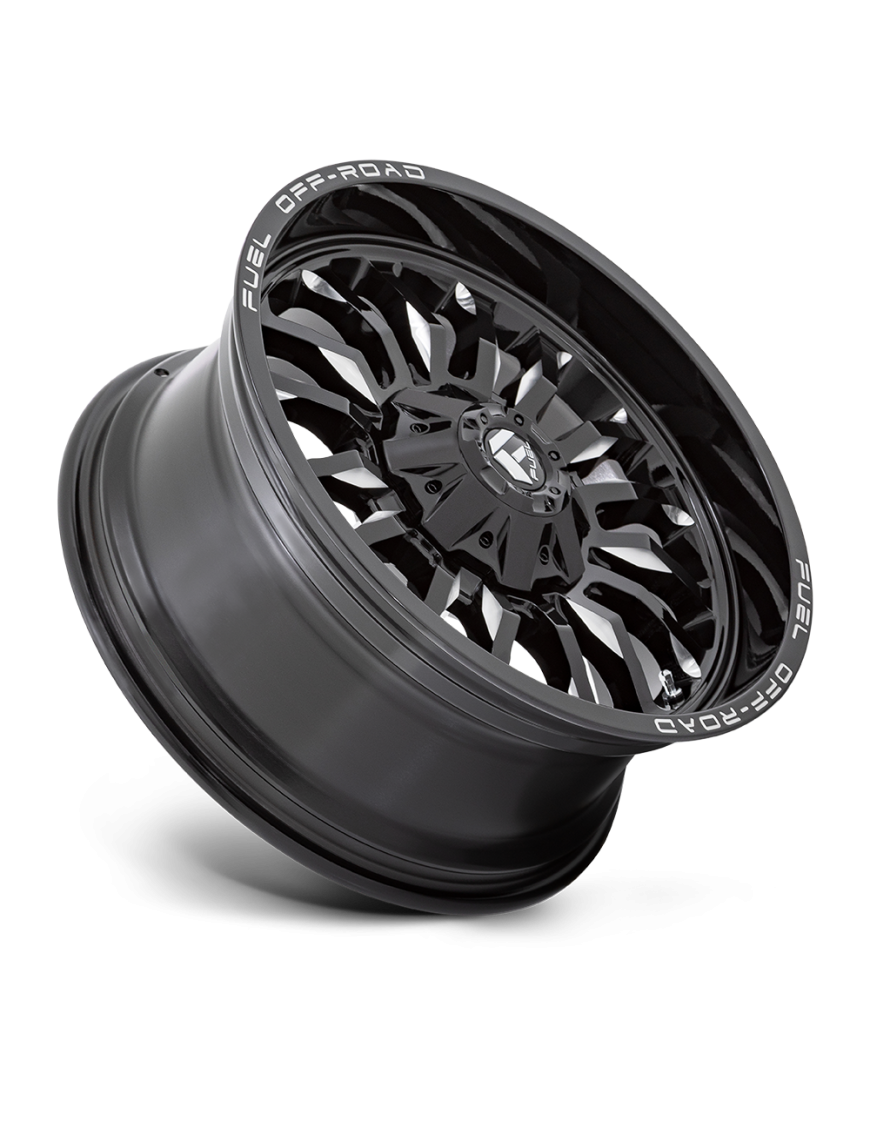 Felga aluminiowa D795 ARC Gloss Black Milled FUEL - ujęcie 3