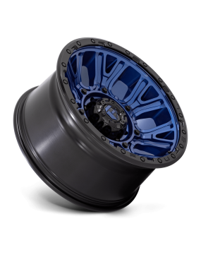 Felga aluminiowa D827 TRACTION Dark Blue W/ Black Ring FUEL - ujęcie 3