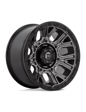 Felga aluminiowa D825 TRACTION Matte Gunmetal W/ Black Ring FUEL