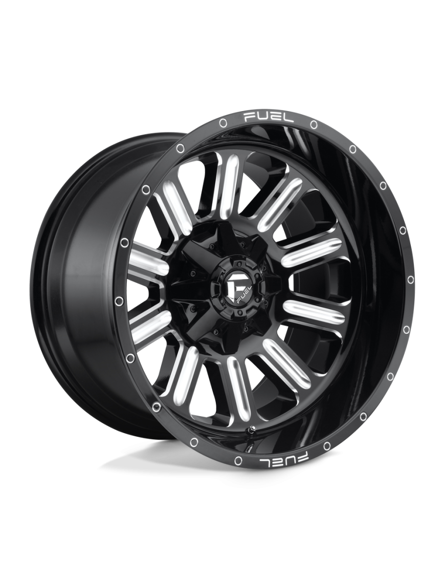 Felga aluminiowa D620 HARDLINE Gloss Black Milled FUEL