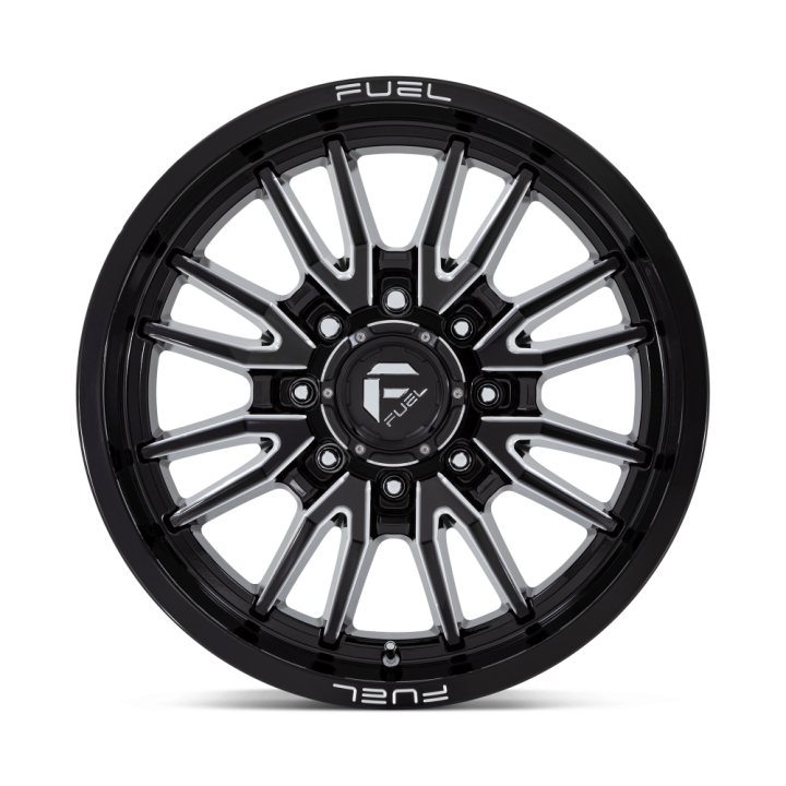 Felga aluminiowa D761 CLASH Gloss Black Milled FUEL - ujęcie 2