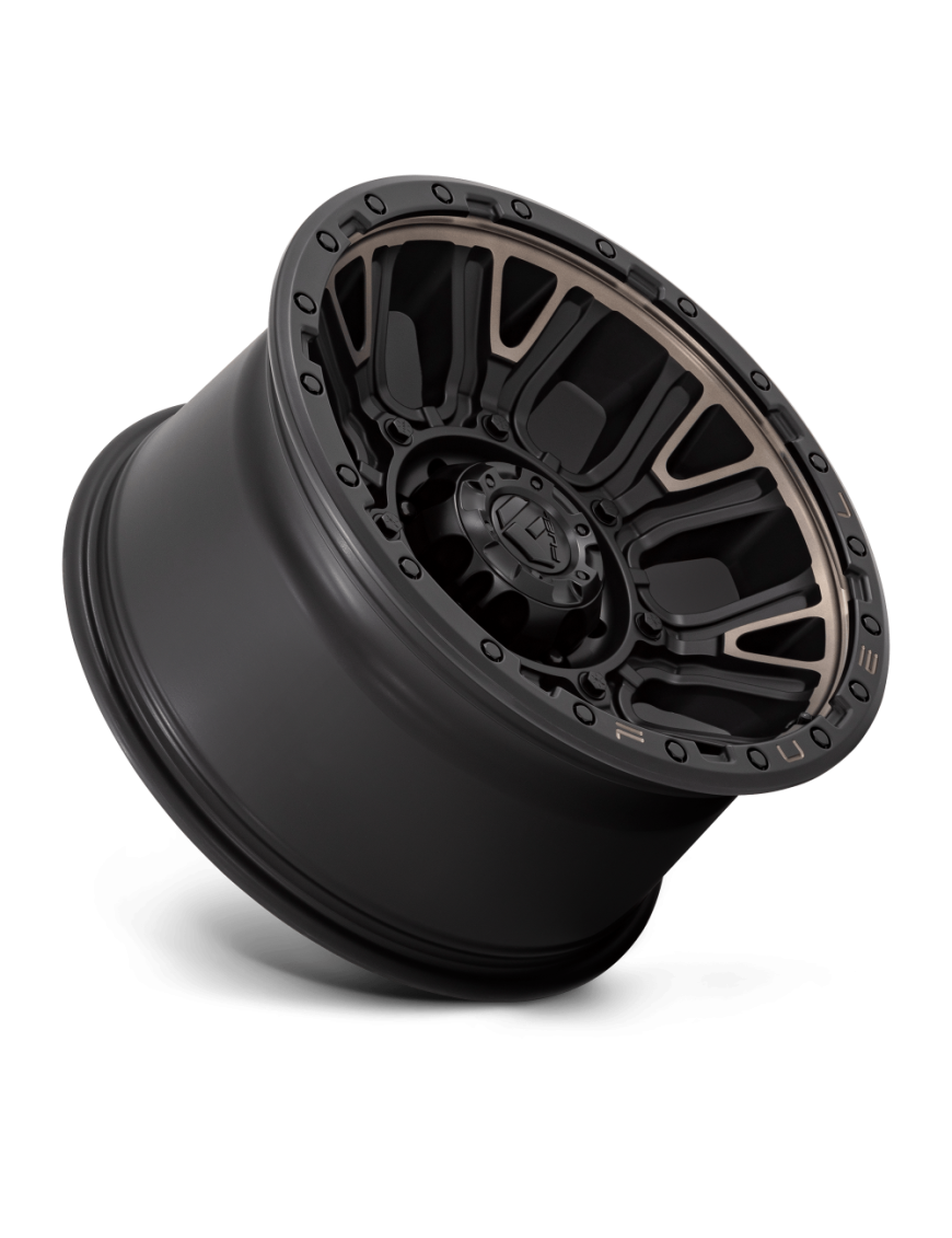 Felga aluminiowa D824 TRACTION Matte Black W/ Double Dark Tint FUEL - ujęcie 2