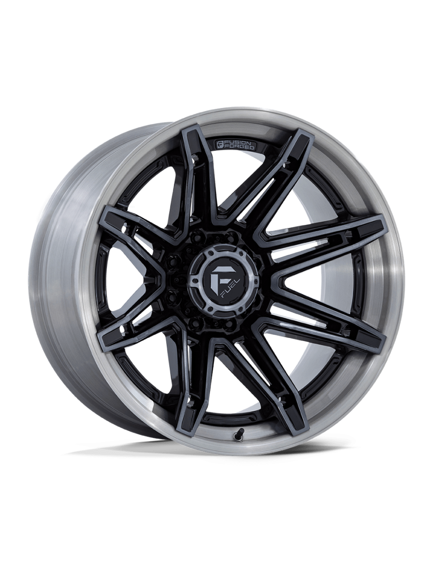 Felga aluminiowa FC401 BRAWL Gloss Black Brushed Dark Tint FUEL