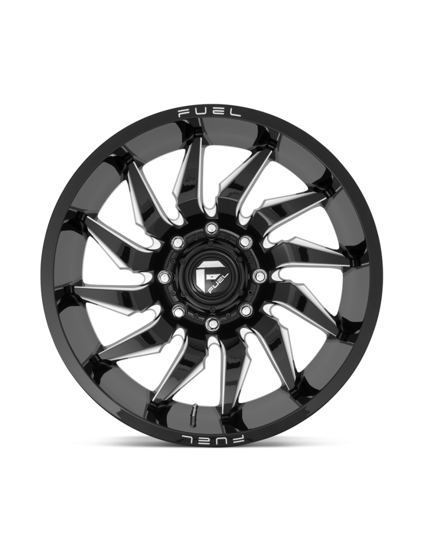 Felga aluminiowa D744 SABER Gloss Black Milled FUEL - ujęcie 2
