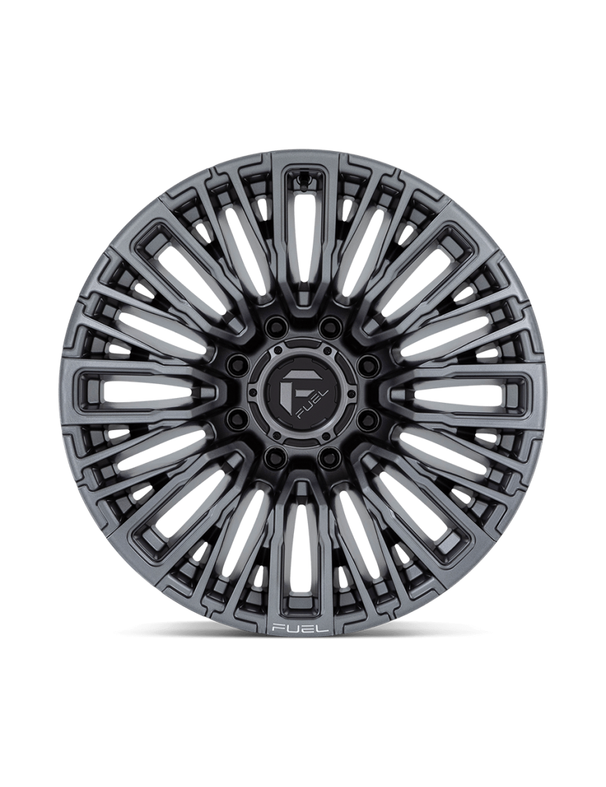 Felga aluminiowa D848 REBAR Matte Gunmetal FUEL - ujęcie 3