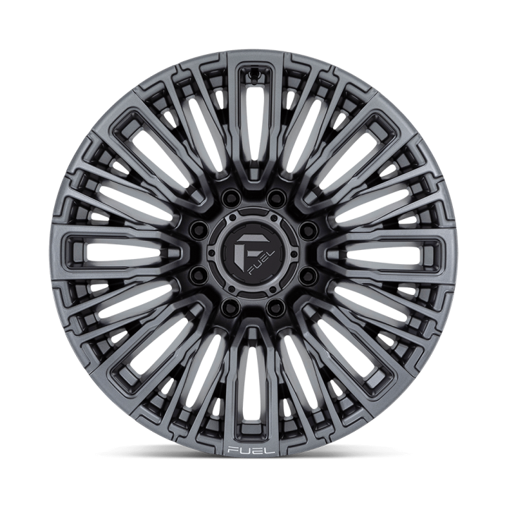 Felga aluminiowa D848 REBAR Matte Gunmetal FUEL - ujęcie 3
