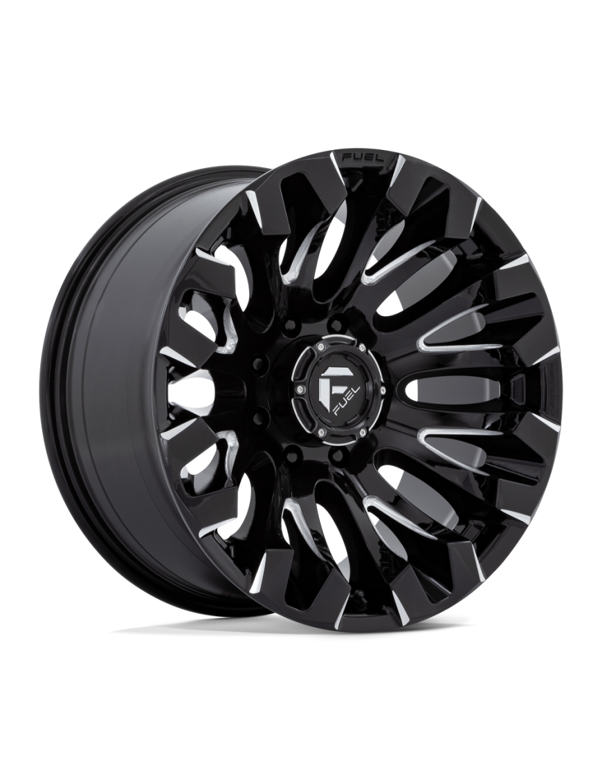 Felga aluminiowa D828 QUAKE Gloss Black Milled FUEL