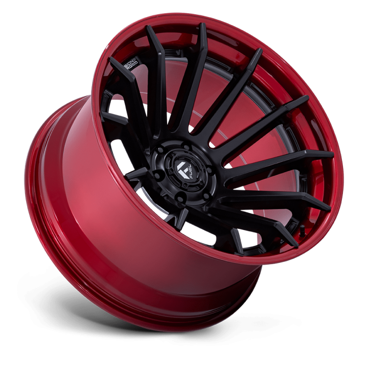 Felga aluminiowa FC403 BURN Matte Black W/ Candy Red Lip FUEL - ujęcie 3