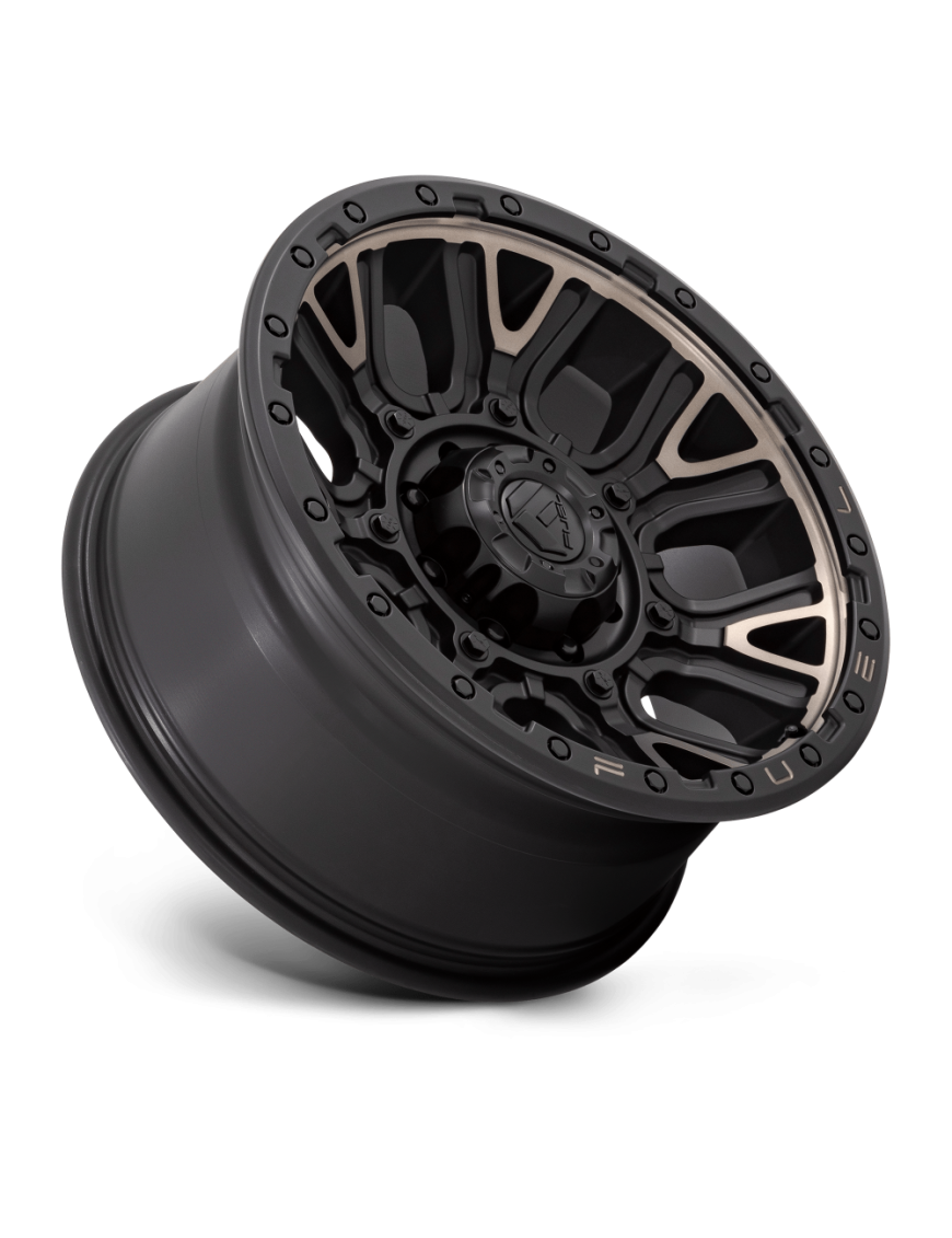 Felga aluminiowa D824 TRACTION Matte Black W/ Double Dark Tint FUEL - ujęcie 2