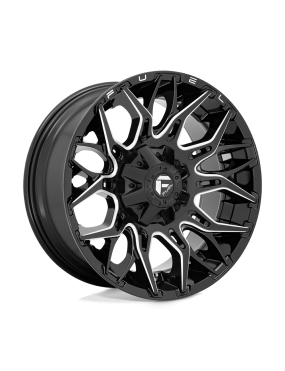 Felga aluminiowa D769 TWITCH Glossy Black Milled FUEL