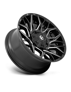 Felga aluminiowa D769 TWITCH Glossy Black Milled FUEL