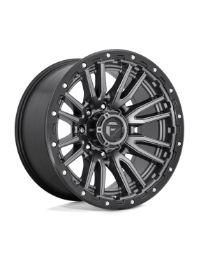 Felga aluminiowa D680 REBEL Matte Gun Metal Black Bead Ring FUEL