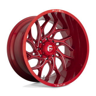 Felga aluminiowa RUNNER Candy Red Milled FUEL