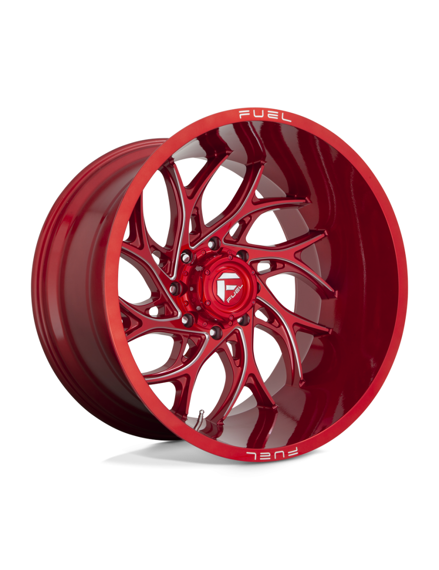 Felga aluminiowa RUNNER Candy Red Milled FUEL