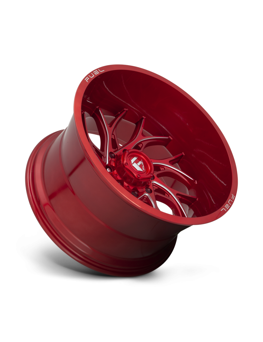 Felga aluminiowa RUNNER Candy Red Milled FUEL - ujęcie 2