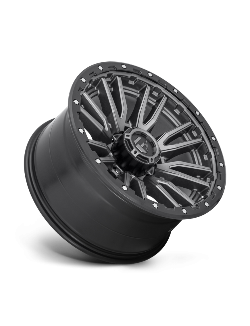 Felga aluminiowa D680 REBEL Matte Gun Metal Black Bead Ring FUEL - ujęcie 3