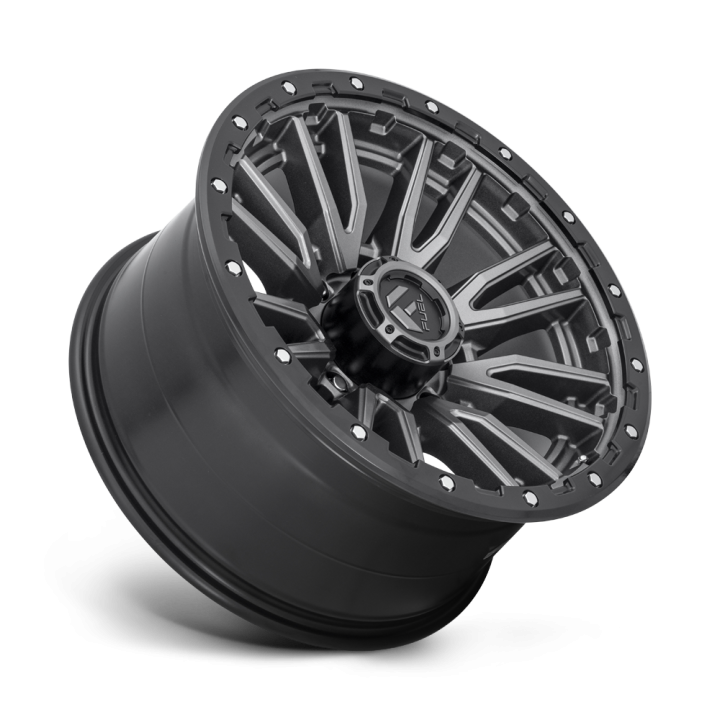 Felga aluminiowa D680 REBEL Matte Gun Metal Black Bead Ring FUEL - ujęcie 3