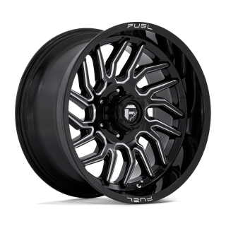 Felga aluminiowa D807 HURRICANE Gloss Black Milled FUEL