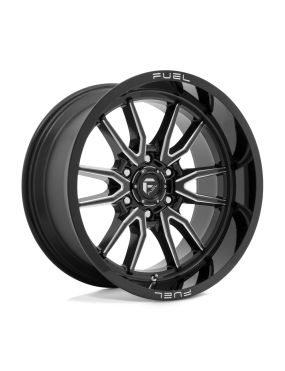 Felga aluminiowa D761 CLASH Gloss Black Milled FUEL