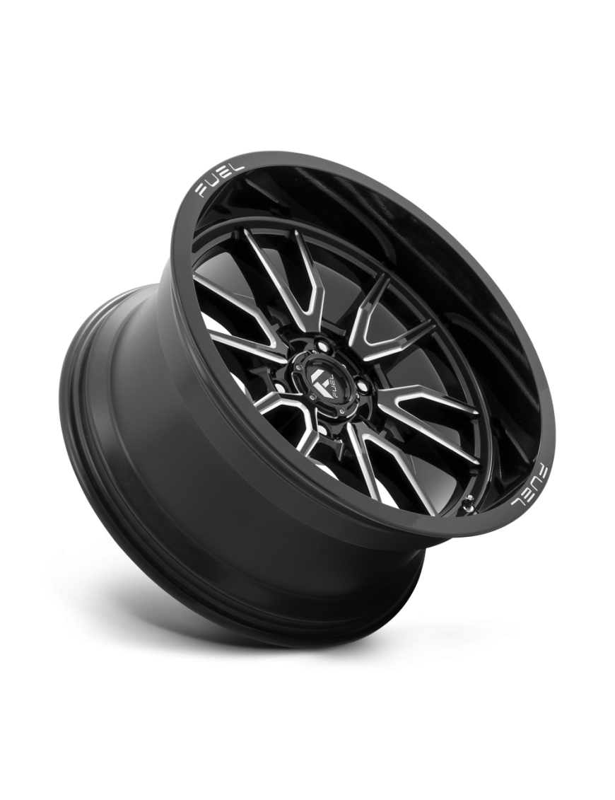 Felga aluminiowa D761 CLASH Gloss Black Milled FUEL - ujęcie 2