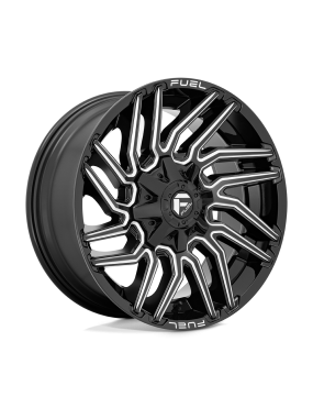 Felga aluminiowa D773 TYPHOON Gloss Black Milled FUEL