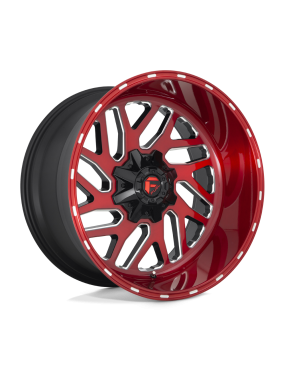 Felga aluminiowa D691 TRITON Candy Red Milled FUEL