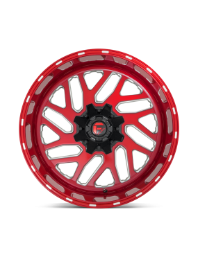 Felga aluminiowa D691 TRITON Candy Red Milled FUEL - ujęcie 3