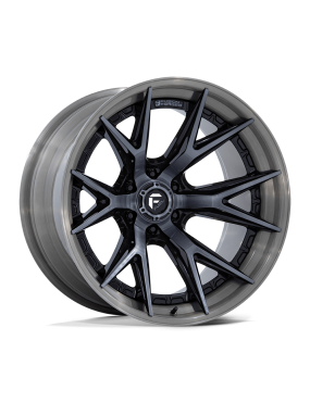 Felga aluminiowa FC402 CATALYST Gloss Black Brushed Dark Tint FUEL