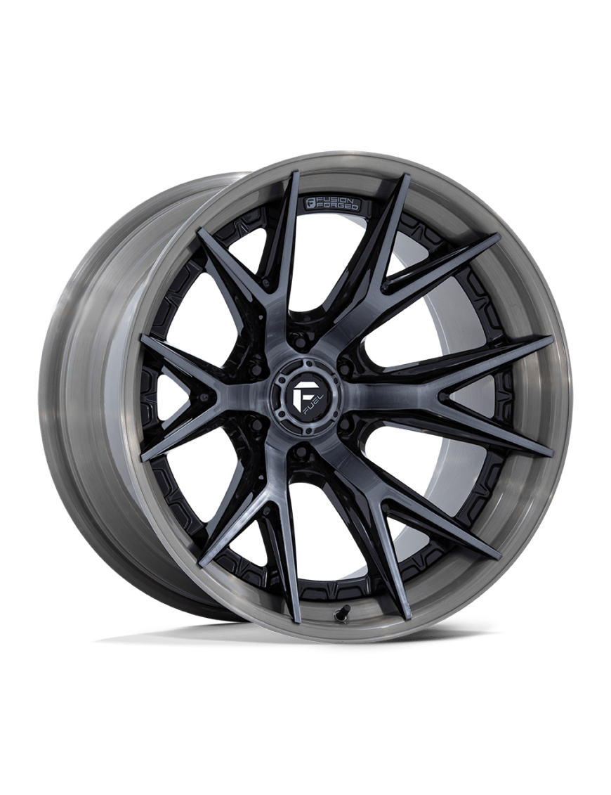 Felga aluminiowa FC402 CATALYST Gloss Black Brushed Dark Tint FUEL