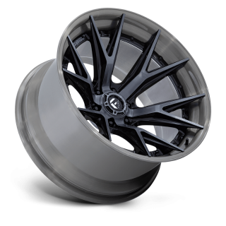 Felga aluminiowa FC402 CATALYST Gloss Black Brushed Dark Tint FUEL - ujęcie 2