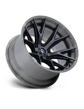 Felga aluminiowa FC402 CATALYST Gloss Black Brushed Dark Tint FUEL
