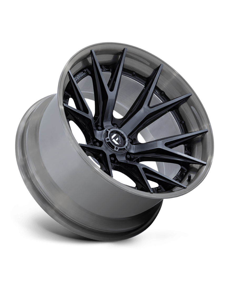Felga aluminiowa FC402 CATALYST Gloss Black Brushed Dark Tint FUEL