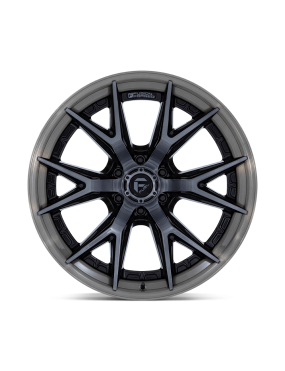 Felga aluminiowa FC402 CATALYST Gloss Black Brushed Dark Tint FUEL