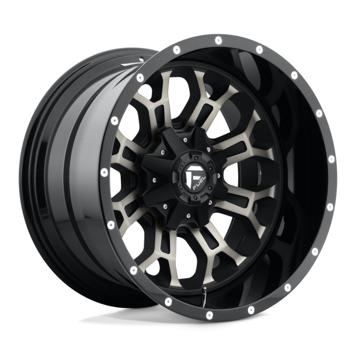 Felga aluminiowa D561 CRUSH Gloss Machined Double Dark Tint FUEL