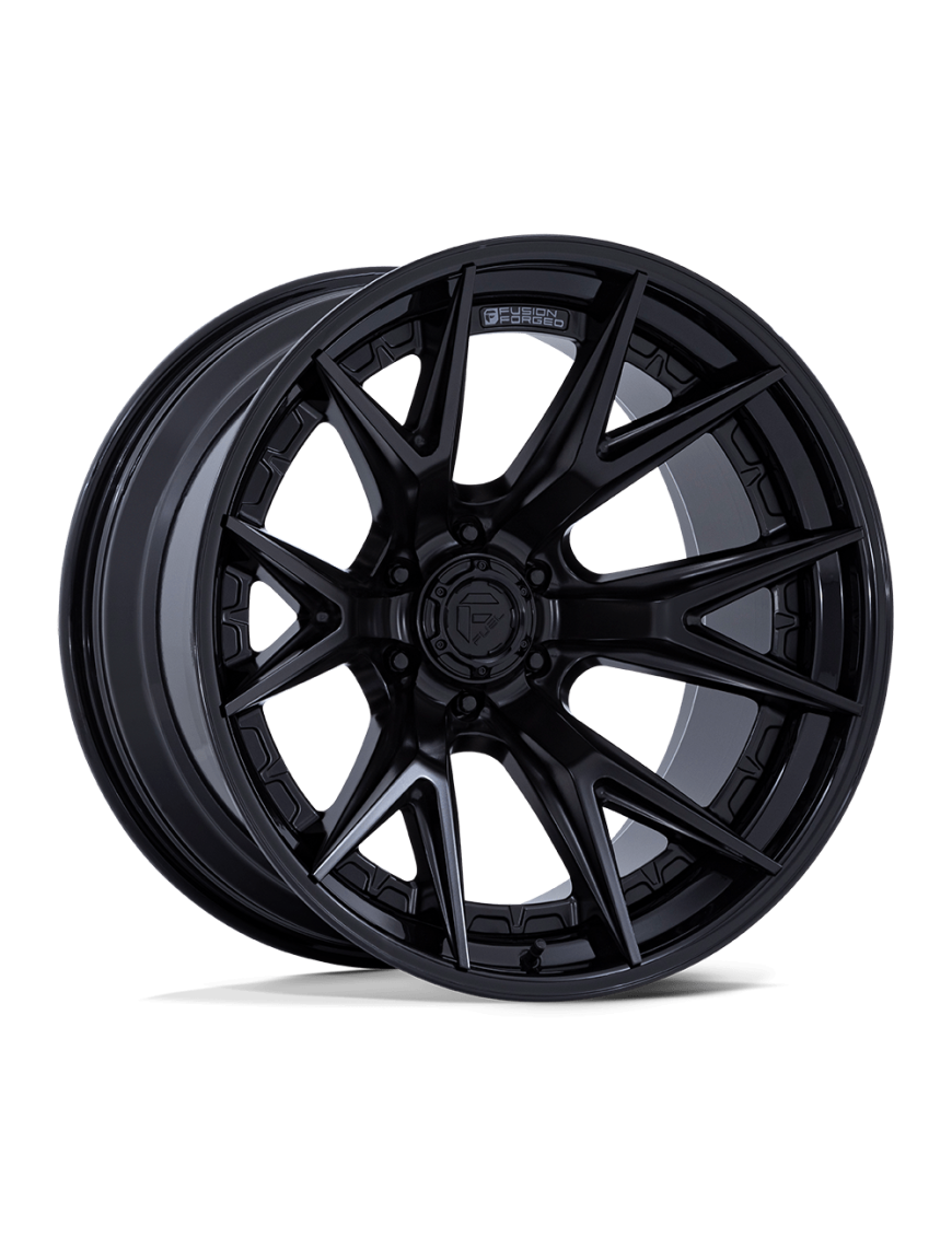 Felga aluminiowa FC402 CATALYST Matte Black W/ Gloss Black Lip FUEL