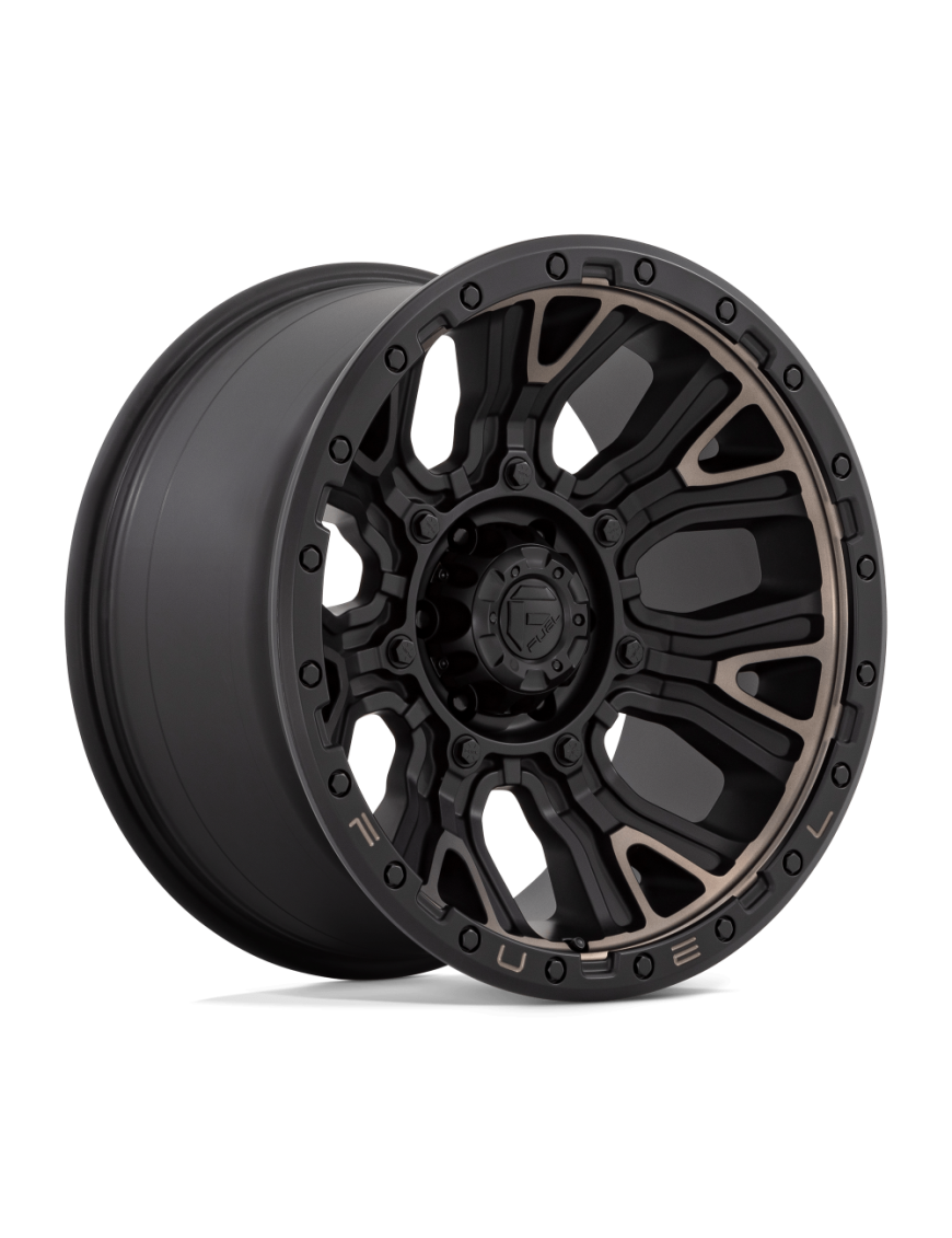Felga aluminiowa D824 TRACTION Matte Black W/ Double Dark Tint FUEL