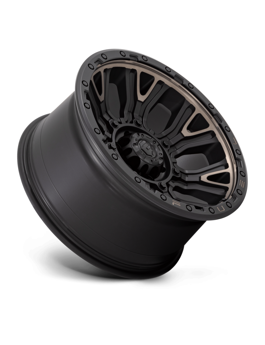 Felga aluminiowa D824 TRACTION Matte Black W/ Double Dark Tint FUEL - ujęcie 2
