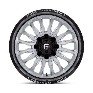 Felga aluminiowa D798 ARC Silver Brushed Face W/ Milled Black Lip FUEL - ujęcie 2