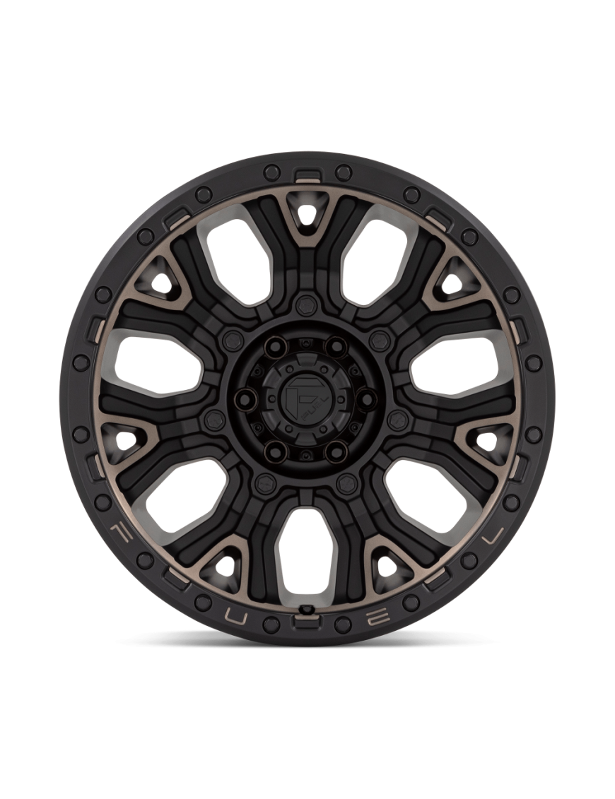 Felga aluminiowa D824 TRACTION Matte Black W/ Double Dark Tint FUEL - ujęcie 3