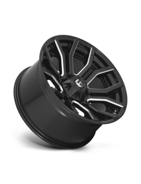 Felga aluminiowa D711 RAGE Gloss Black Milled FUEL - ujęcie 3
