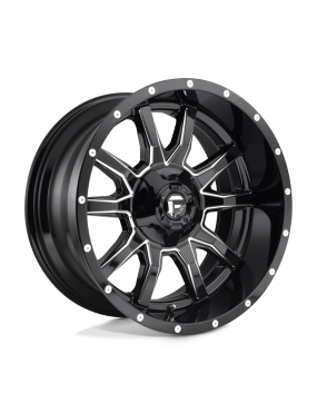 Felga aluminiowa D627 VANDAL Gloss Black Milled FUEL