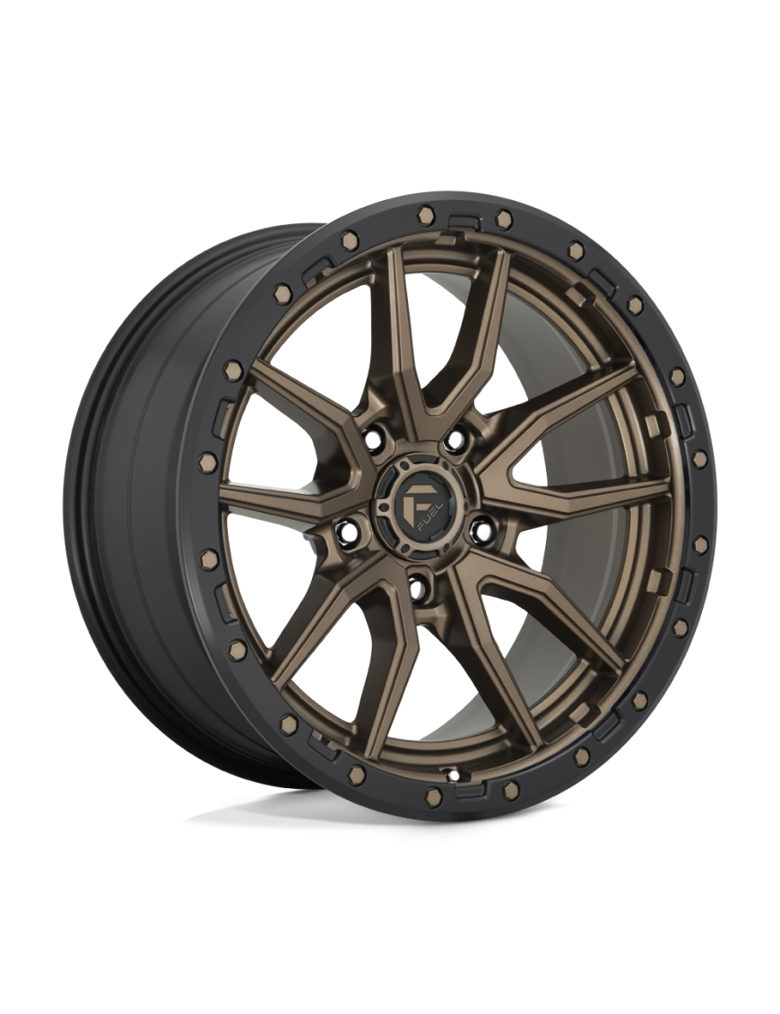 Felga aluminiowa D681 REBEL Matte Bronze Black Bead Ring FUEL