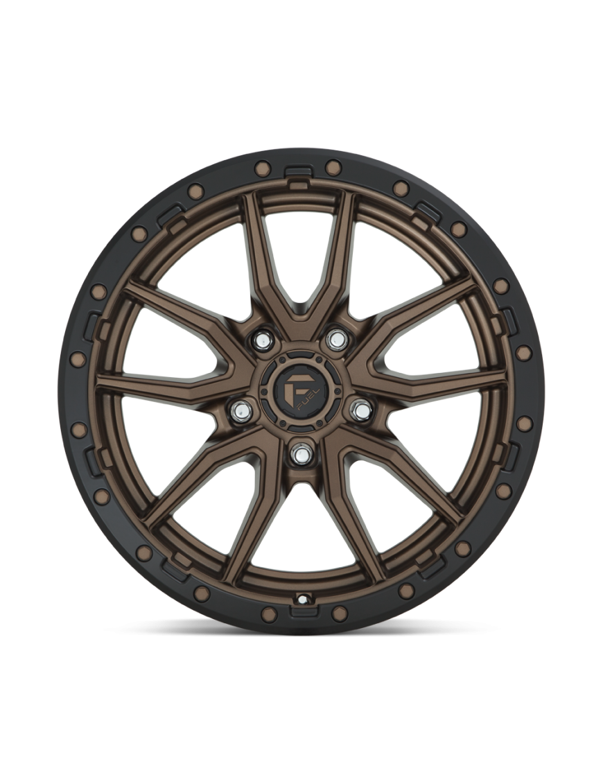 Felga aluminiowa D681 REBEL Matte Bronze Black Bead Ring FUEL - ujęcie 2
